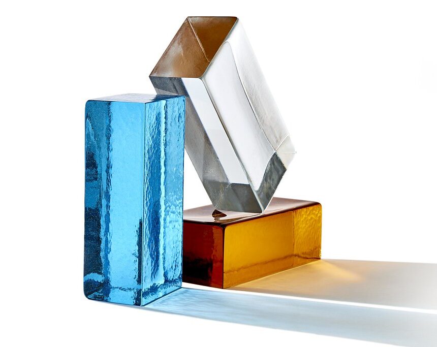 Dekoratiivne klaasplokk